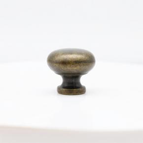 Antique Brass Kitchen Cabinet Round Knobs 