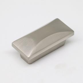 Brushed Nickel Rectangle Kitchen Cabinet Knobs Pulls