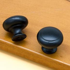 Matte Black Cabinet Knobs