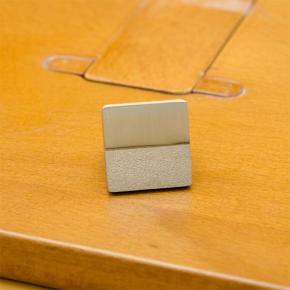 Square Nickel Color Cabinet Knobs