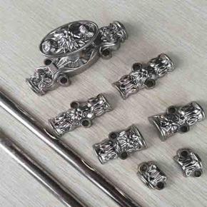 Satin Nickel Cremone Bolt For French Furniture