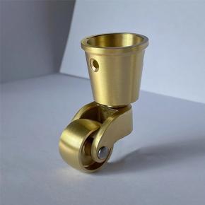 Universal Brass Caster Wheels