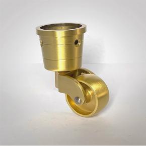 Brass Caster Wheels for Furniture