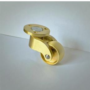 Solid Brass Caster Wheel