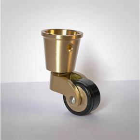 Brass Caster  Wheels Rubber Wheel 