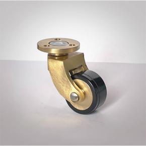 Brass Caster  Wheels Rubber Wheel  