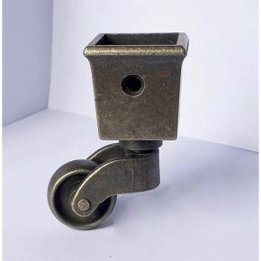 3106 Zinc Alloy Square Caster Wheels 